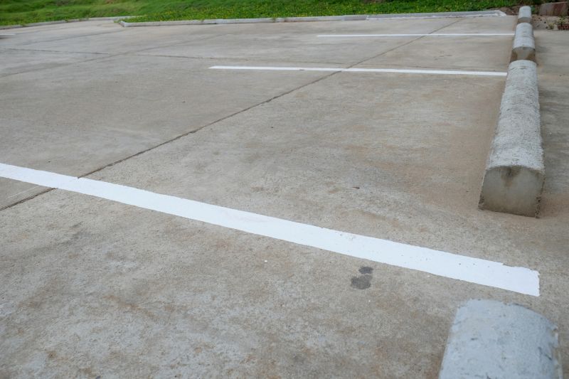 Concrete Parking Lot Striping in Gwinnett County, GA