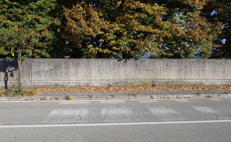 Crosswalk Painting in Fall