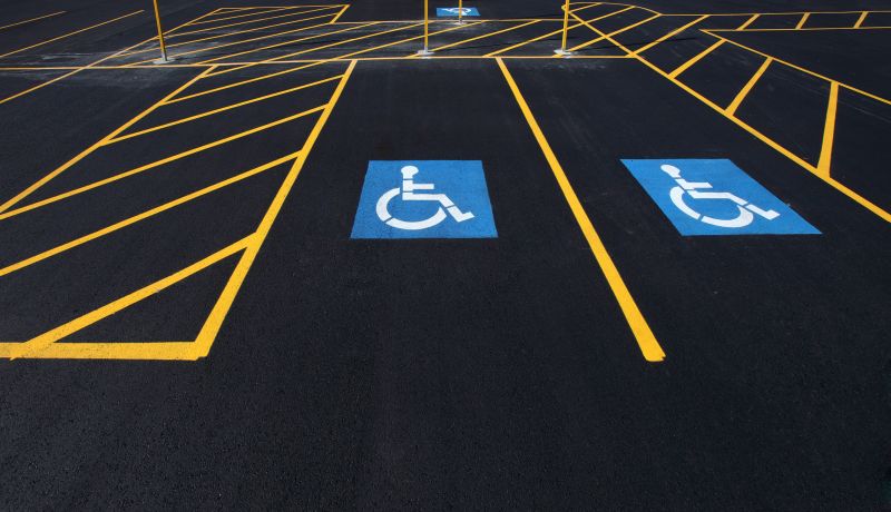 Disability Parking Marking in Temecula, CA