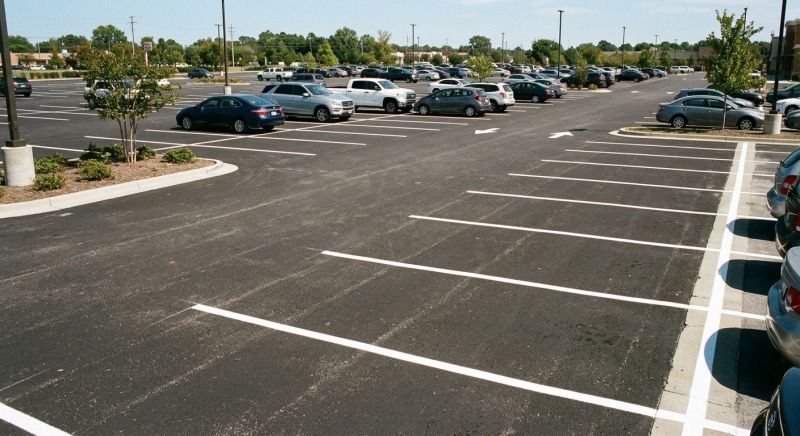 Parking Area Striping in Acworth, GA