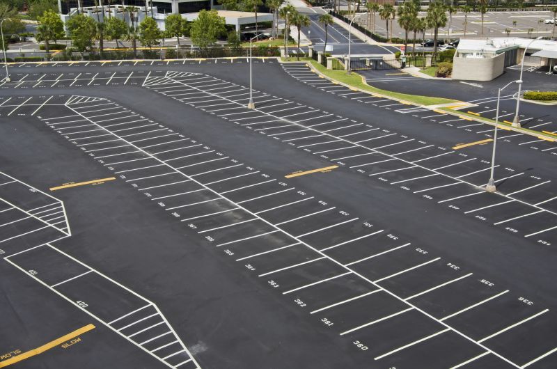 Parking Area Striping in Orange County, CA