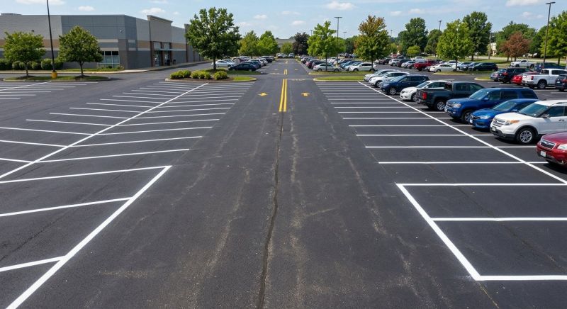 Parking Line Painting in Houston, TX