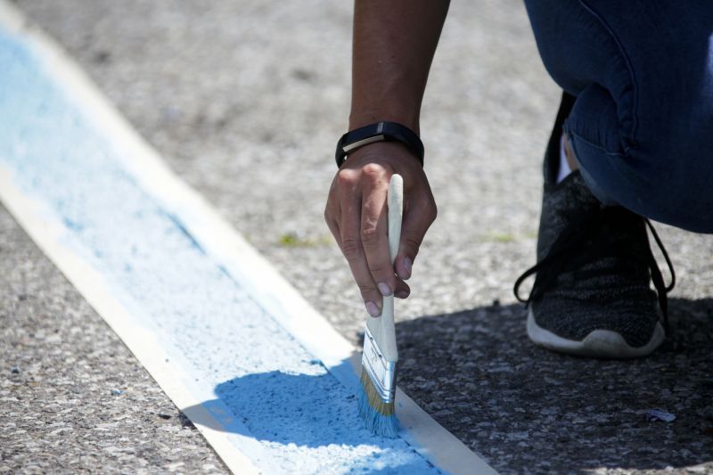 Parking Line Painting in Katy, TX