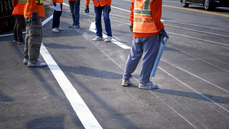 Crosswalk Marking Service in Palm Springs, CA