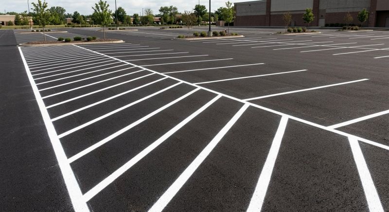 Parking Lot Painting in Houston, TX